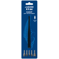 Перья плакатные deVente,  5шт с держателем арт.5100300