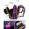 Ранец для девочки школьный (SkyName) + брелок + сумка для сменной обуви 29х18х37см арт.R4-424-M