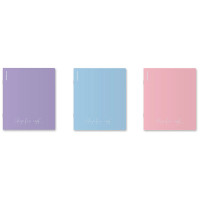 Тетрадь предметная 48 листов (ErichKrause) Pastel ассорти Русский язык пластиковая обложка арт.59689