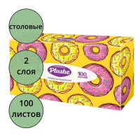 Салфетки 100шт/пачка V-сложение  2х-слойные в гофрокоробе Ассорти (Ст.35)