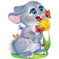 Плакат Зайка 60*44см арт.84.336