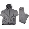 Костюм спортивный для мальчика арт.2327-72/2330-72 размер 38/146-44/164 трикотажный цвет серый