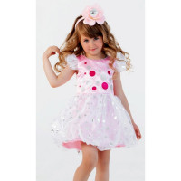 Костюм Д (КУКЛА) Бусинка (платье,ободок) р.26/104-32/128 арт.2099 к-20