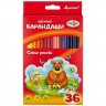 Карандаши цветные (ГАММА) Мультики 36 цветов трехгранные арт.050918_10