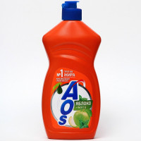 Моющее средство  для посуды АОS 450мл Яблоко + мята