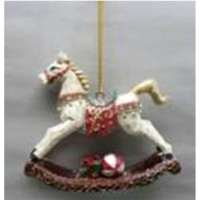 Украшение декор.подвеска "Лошадка-качалка" 07,5см арт.782414