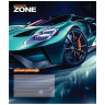 Тетрадь 12 листов частая косая линия (BG) Speed zone ассорти арт.Т5ск12 55440