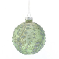 Шар стекло без упаковки /1шт/ 08см цв.салатовый арт.743626