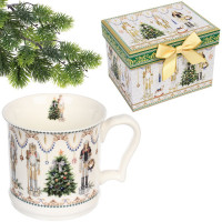 Кружка керамическая 420мл "Щелкунчик" в подарочной коробке арт.891-0584