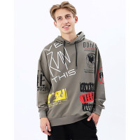 Толстовка для мальчика артикул Doffbi 54140 размер 34/134-40/152 цвет Хаки