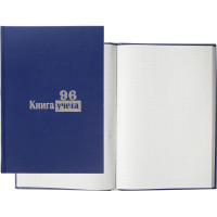 Книга учета 96л клетка офсет б/в Ст.12)