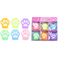 Ластик фигурный (Mazari) Лапки ассорти арт.ТВ6522