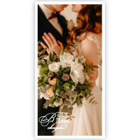 Открытка-конверт "В День Свадьбы" арт.5КХ-00196