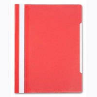 Папка скоросшиватель А4 Бюрократ Дисплей красный  арт.PS-K20RED (Ст.10)