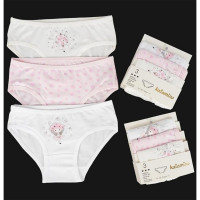 Трусы для девочки арт.128465 100% х/б цвет в ассортименте