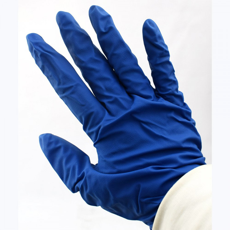 Перчатки латексные High Risk синие  размер M без индивидуальной упаковки 1 пара