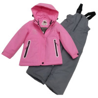 Комплект осенний для девочки (MULTIBREND) арт.zkl-AA-02-4 цвет розовый
