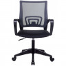 Кресло для оператора пластик/сетка Бюрократ черный/серый CH-695NLT
