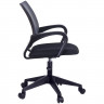Кресло для оператора пластик/сетка Бюрократ черный/серый CH-695NLT