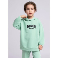Толстовка для девочки (CLE) артикул 836067/49т_п размерный ряд 28/110-32/128 цвет светло-зеленый