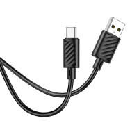 Кабель USB - USB Type-C HOCO X88, 2 м, черный