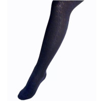 Колготки арт.К-012 Хлопок 82% Полиамид 15% Эластан 3% цвет черный (Даниловская мануфактура)