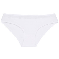 Трусы для девочки арт.414402/4145D4 размер 36/146-152 (10/11) цвет белый 100% хлопок
