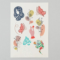 Татуировка на тело «Женственность» 11*6см арт.7337028