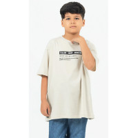 Футболка для мальчика арт.DMB 7500 размер 34/134-44/164 цвет бежевый