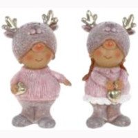 Статуэтка декоративная "Дети" 11см асс. арт.755591