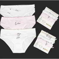 Трусы для девочки арт.128832 100% х/б цвет в ассортименте