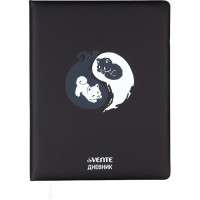 Дневник школьный твердая обложка кожзам с поролоном deVENTE Счастливый. Друзья навеки (Happy. Friends Forever) арт.2020646