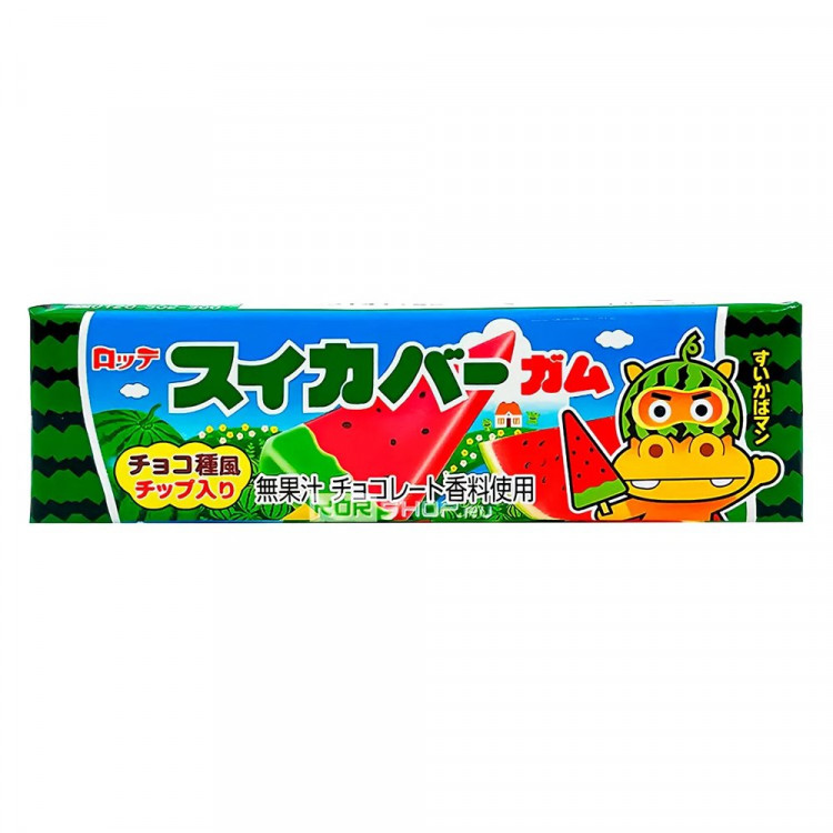 Жевательная резинка Lotte 26,1гр, Watwemelon Bar арбуз (Ст.15)