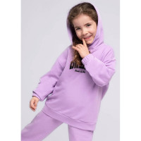Толстовка для девочки (CLE) артикул 836067/49т_п размерный ряд 28/110-32/128 цвет сиреневый