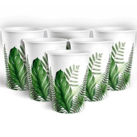 Стаканы бумажные 06шт/наб. 250мл "Тропический шарм" арт.3.0000860