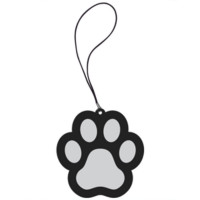 Брелок светоотражающий (deVENTE) Paw 50*60мм белый арт.9082201