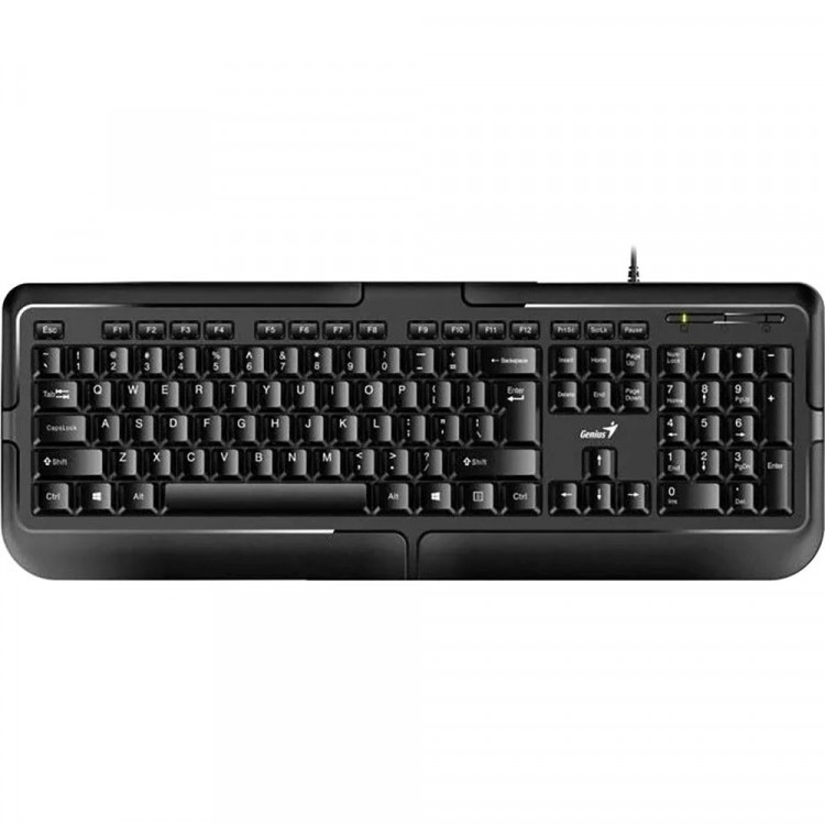 Клавиатура провод. Genius Smart KB-117 цв.черный (USB,104 клавиши, регулировка наклона)