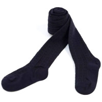 Колготки арт.К-010 Хлопок 82% Полиамид 15% Эластан 3% цвет темно-синий (Даниловская мануфактура)