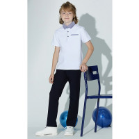 Брюки для мальчика (Делорас) классический силуэт 2 полнота арт.K71445BP размер 34/134-46/170 цвет синий