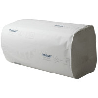 Полотенце бумажное бумажное V(ZZ)-сложение 1-сл 250л TELLUS  белые арт.120108 (Ст.20)