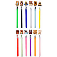 Карандаши цветные (Mazari) Вечные Капибара 12 цветов арт.M-7081