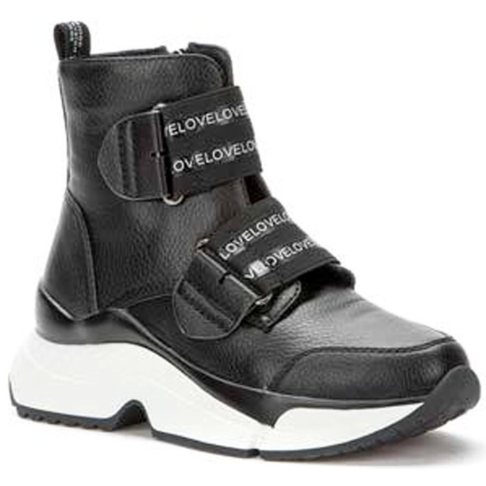 Ботинки для девочки (BETSY) черный верх-искусственная кожа подкладка - байка артикул 918347/05-01
