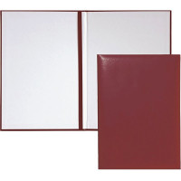 Папка адресная А4 Без надписи б/в (deVente) бордовая арт.3078209 (Ст.10)