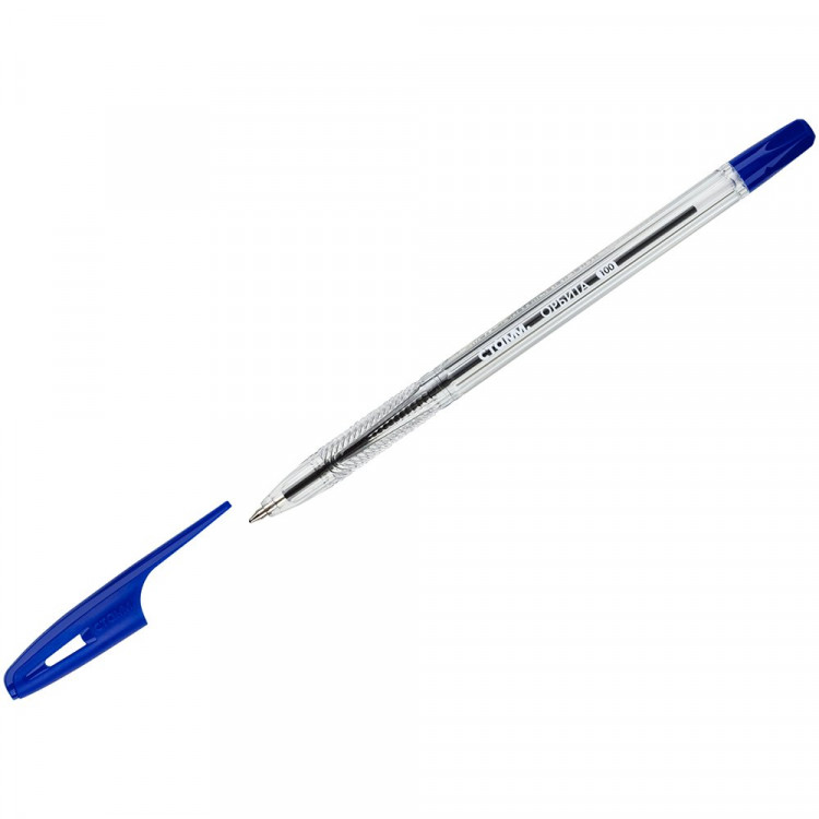 Ручка шар. проз.корп. (Стамм) "Орбита 100" синий, 0,7мм арт.РШ-30030 (Ст.96)