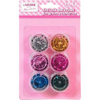 Блестки 6 цветов 2 г (deVENTE) Fashion арт.8003009
