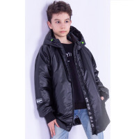 Куртка осенняя для мальчика (OVAS) арт.НЕЙБО цвет черный