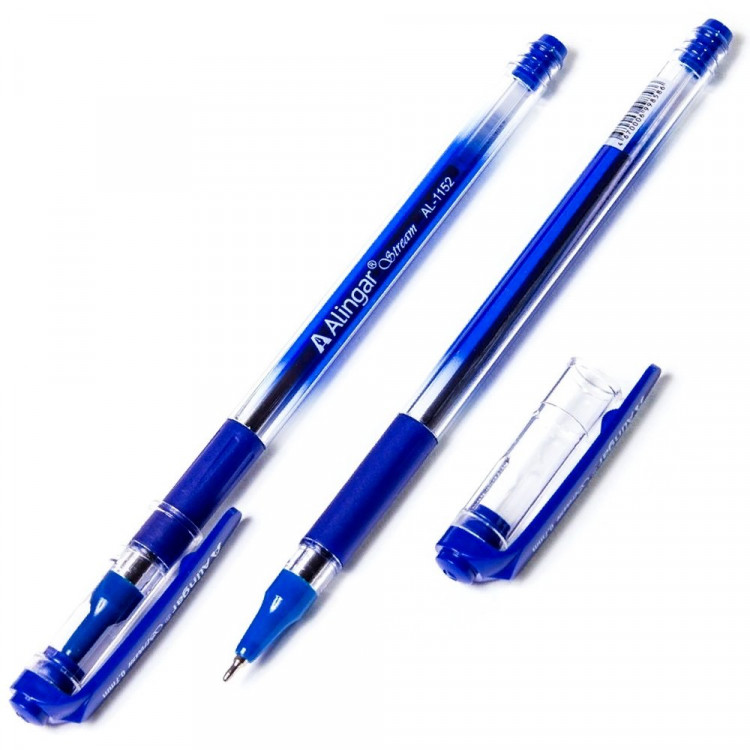 Ручка шариковая не прозрачный корпус (Alingar) Stream синий, 0,7мм арт.AL1152 (Ст.24)