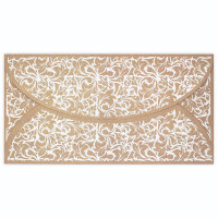 Открытка-конверт "Золотые узоры" арт.СП-00010