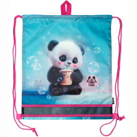 Сумка для сменной обуви 1 отделение (deVENTE) Yummy Panda 40х47 см арт.7040545