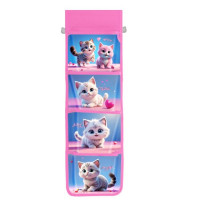 Мешок для нужных вещей 4 отделения (Оникс) МВ 4-20 -1 Котики фэнтези  680х210мм.арт.86961